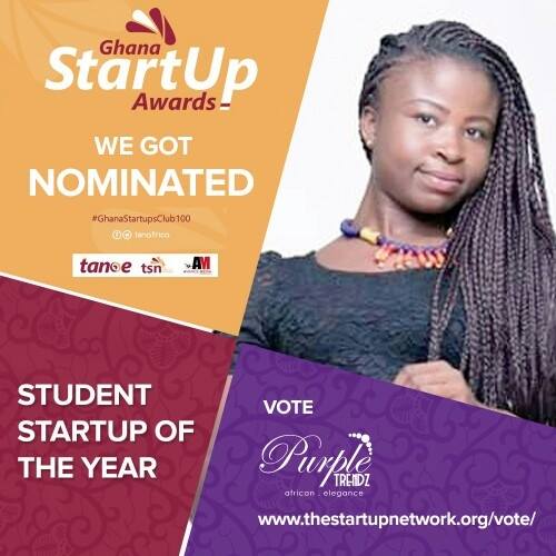 Joyce Owusu, A Student Start-Up Owner Nominated By TANOE