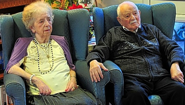 The secret to 75-years of marriage? ‘Plenty of tolerance’ joke loving ...