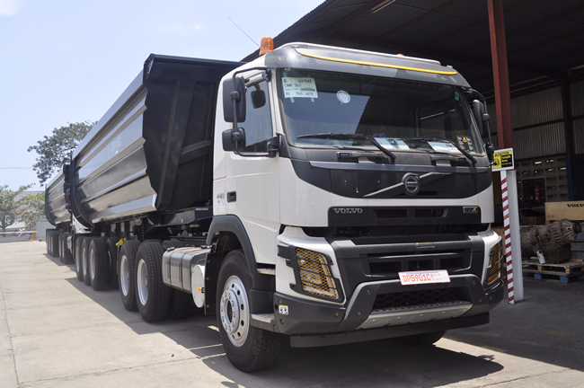 SMT Ghana introduces new Volvo truck for bauxite industry