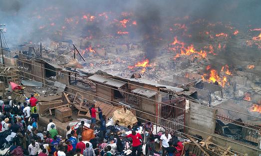 First quarter of 2013, fire outbreaks galore