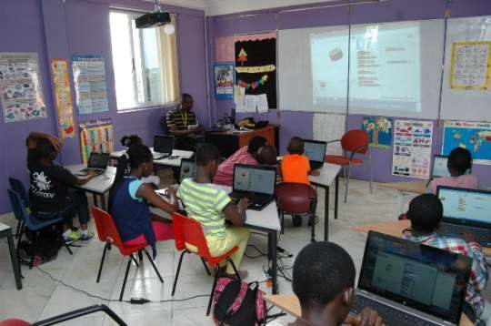 Simon Mustard organises coding boot camp for kids