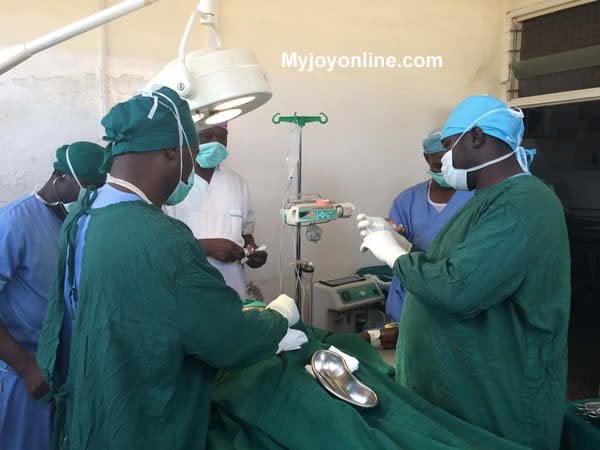 KNUST, UDS medical team perform free corrective surgery for hermaphrodite