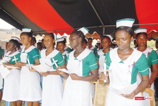 Koforidua Nurses Training College admits 178 students
