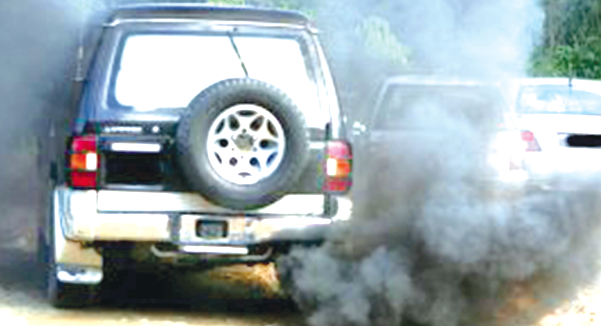 Vehicle fumes pose health hazards