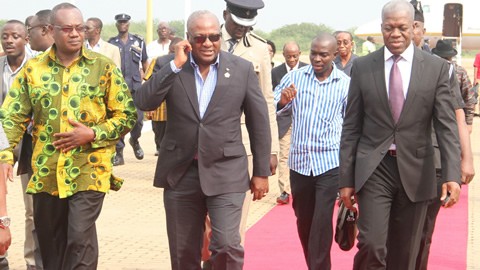 Mahama back from Dubai holiday