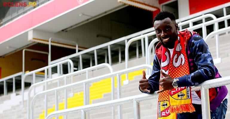 RC Lens Ghanaian Forward Grejohn Kyei Knocked Down By Injury