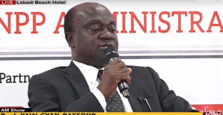 Prof Gyan-Baffour is Minister for Planning