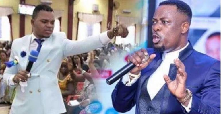 Video: Angry Obinim Fires Prophet Nigel Over ‘Heaven Trip’