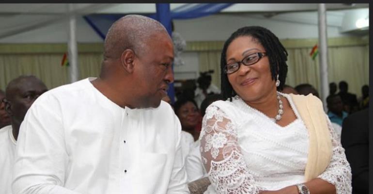 Former president Mahama and his wife have denied having investments in Menzgold