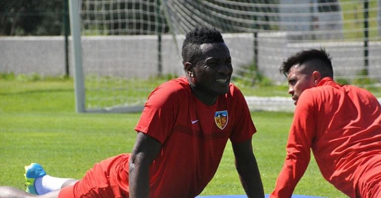 Ghana Skipper Asamoah Gyan Reveals Contract Details At Kayerispor
