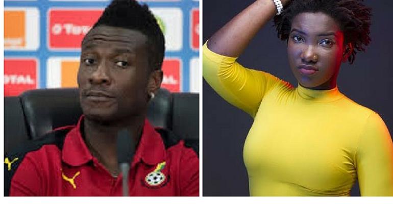 Asamoah Gyan ‘Surprises’ Ebony’s Family With Donation At Her One Week Memorial 