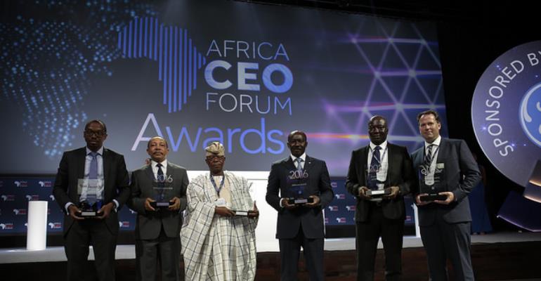 The 2017 AFRICA CEO FORUM AWARDS Recognise Business Leaders and Companies that Shaped the Year in Africa