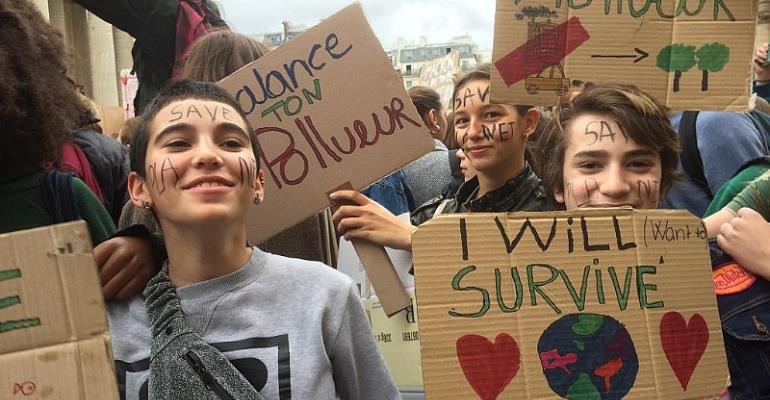 Hundreds Of Thousands Of Students Protest Globaly Over Climate Change