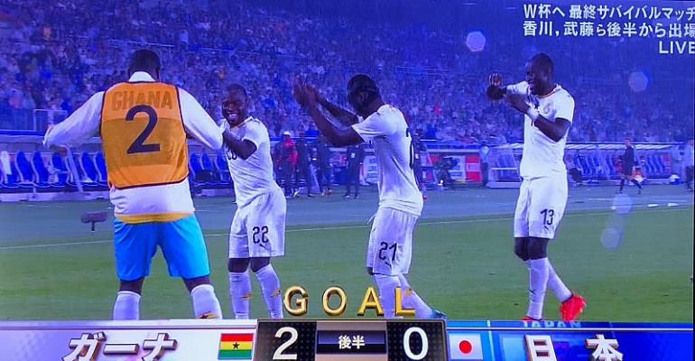 Japan 0 - 2 Ghana: Black Stars Beat 'Samurai Blue' At Home