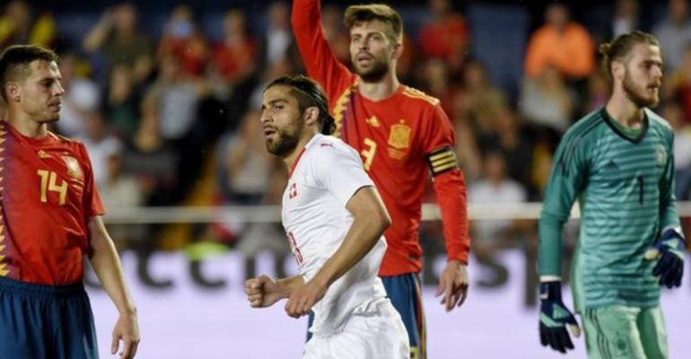 Spain Held At Home By Switzerland
