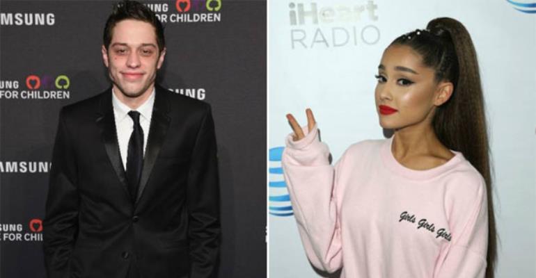 Ariana Grande and Pete Davidson