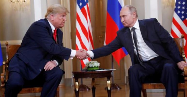 Trump meets Putin