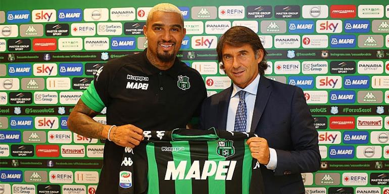 Boateng, Duncan Grab Braces For Sassuolo In Heavy Win Over Real Vicenza In Pre-Season Training Match