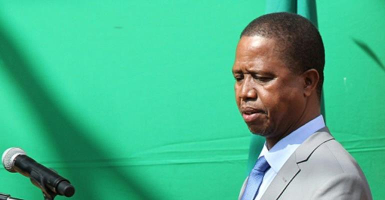 Zambia president blames rivals for state of emergency