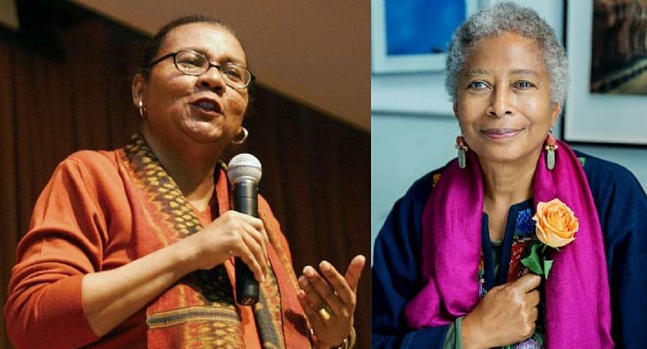 African American Professor Emerita Michele Faith Wallace and the Late Professor Bell Hooks
