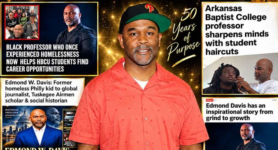 Social Historian, International Journalist & Speaker, Edmond W. Davis Turns 50