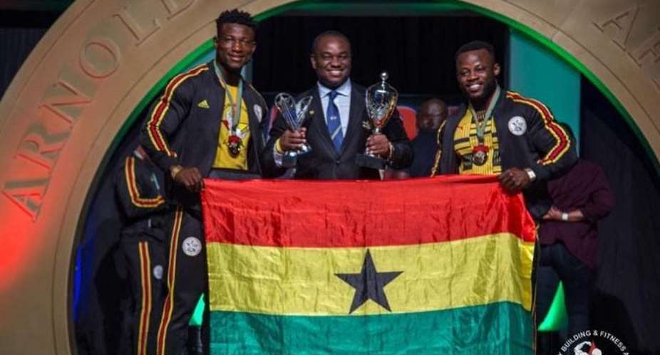 Ghana Wins Two Gold Medals At The Arnold Classic