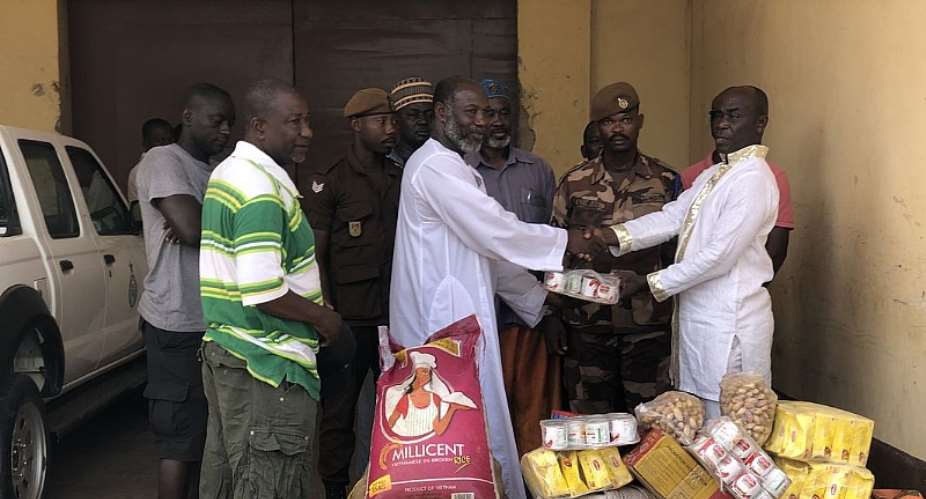 Ramadan: Kete Muslims Youth Association donate items to institutions in Krachi West Municipal
