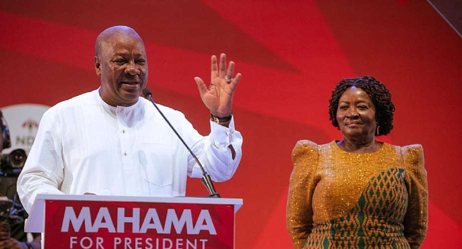 President Mahama and Vice President Opoku-Agyemang