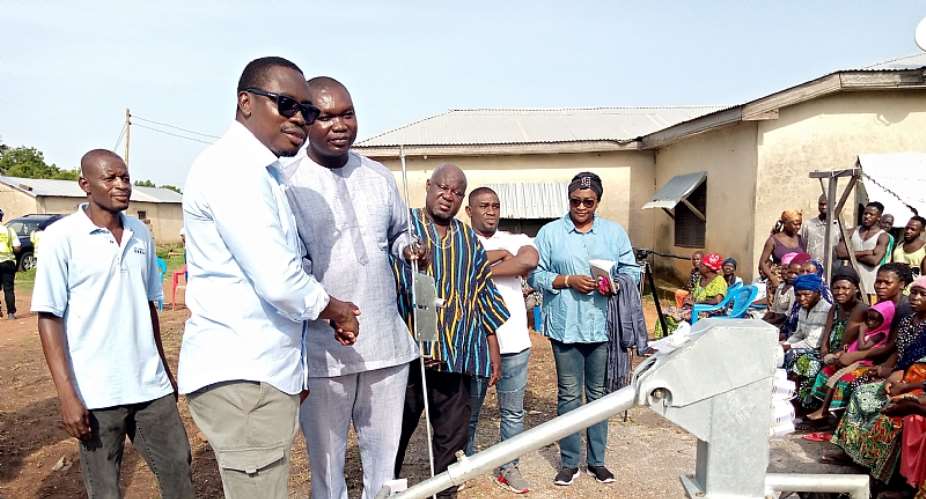 NDA hands over boreholes, alleviates plights of communities in Upper West