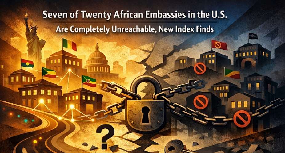 Seven of Twenty African Embassies in the U.S. Are Completely Unreachable, New Index Finds