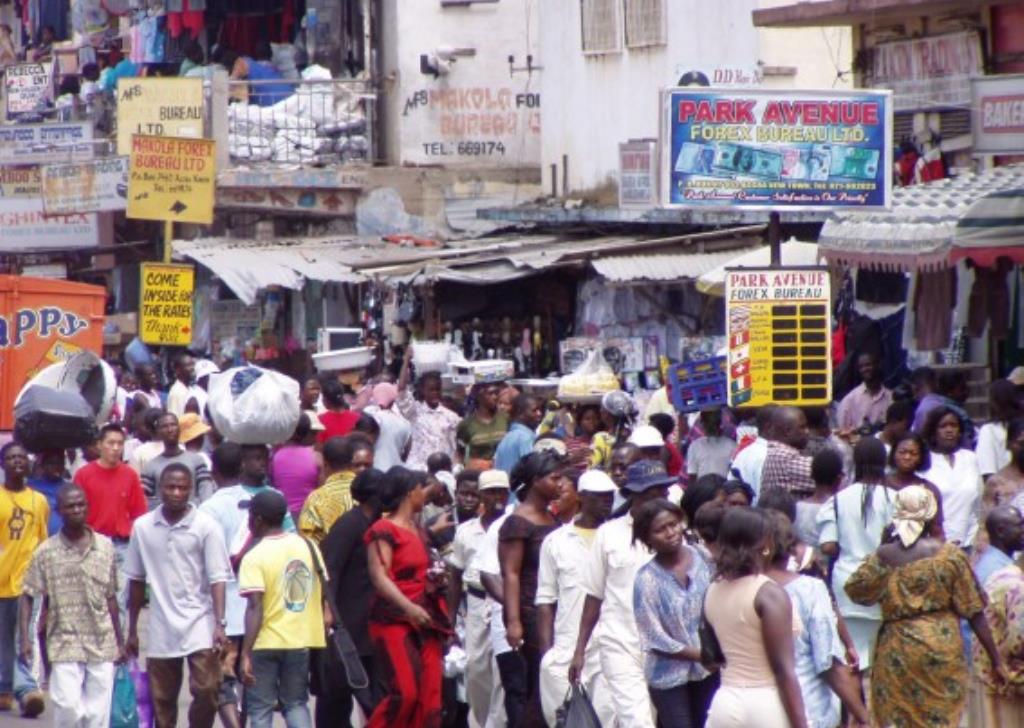 Traders Take Over Adenta Madina Highway - 