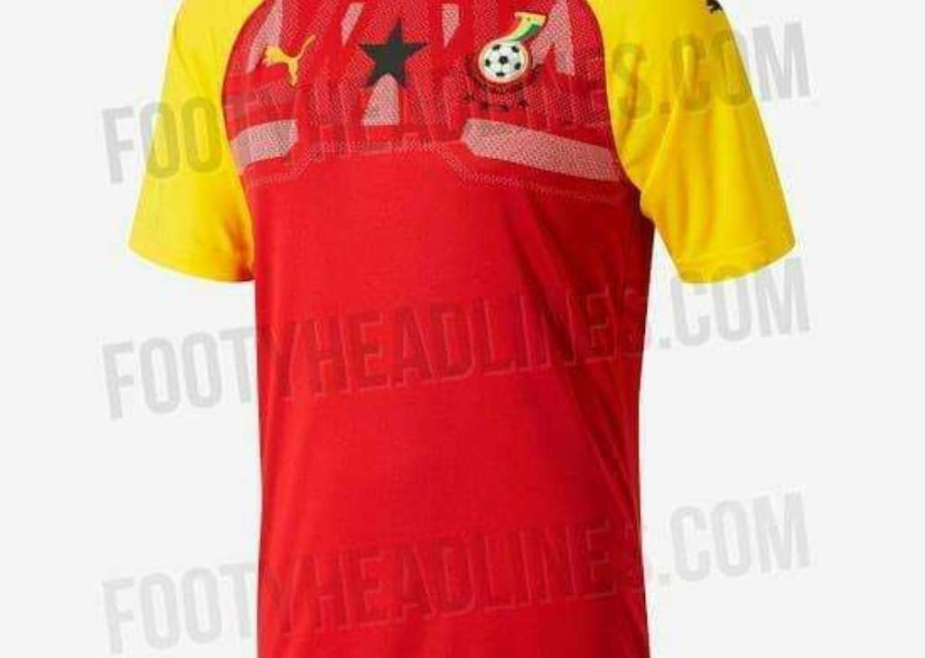 ghana afcon jersey