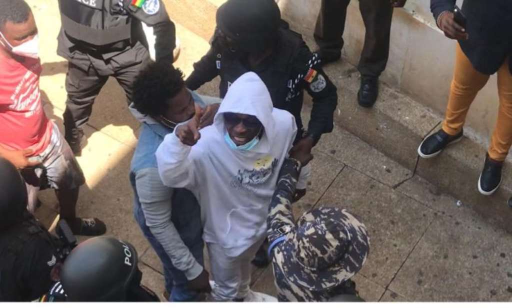 I wanna sleep in jail for this — says Shatta Wale whiles leaving Court room