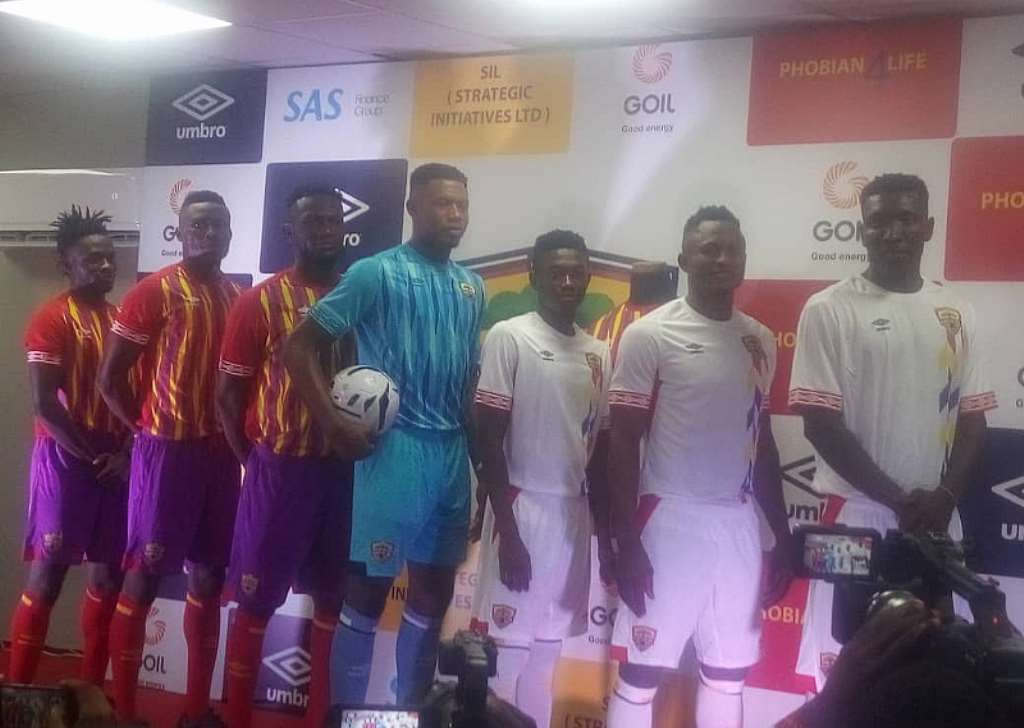 hearts of oak new umbro jersey