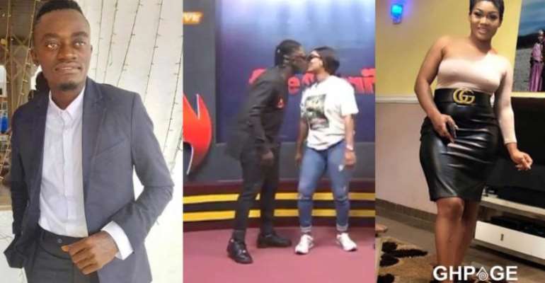 [Video] Countryman Songo kisses Lil Win’s Girlfriend On TV