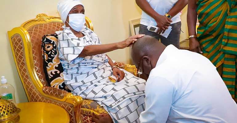 You’ll Go Far - Asantehemaa Blesses Bawumia