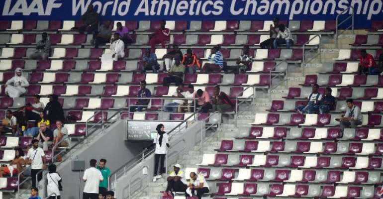 IAAF 'Disappointed' By Small Crowds At World Championships