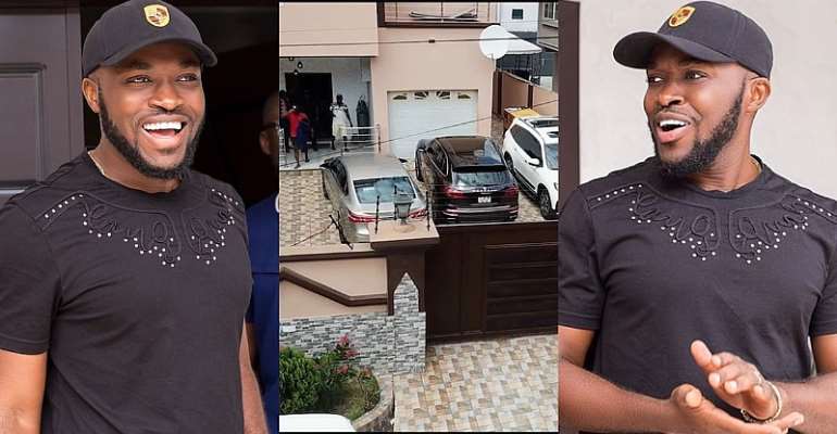 WATCH: Despite Son Kennedy Osei’s Plush Mansion, Expensive Cars Pop Up In New Video