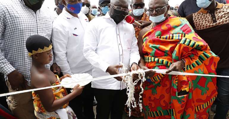 Mampong Asaam: Vice President Bawumia Commissions 1,000 Tonne Warehouse