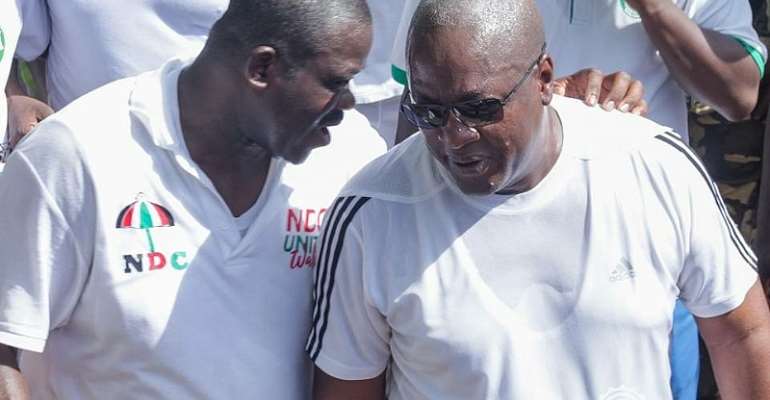 Joshua Akamba and Former President John Mahama