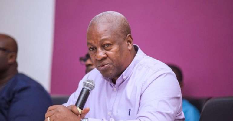 I Will Call Stakeholder To Review Free SHS Within 90 Days If Voted Back—Mahama
