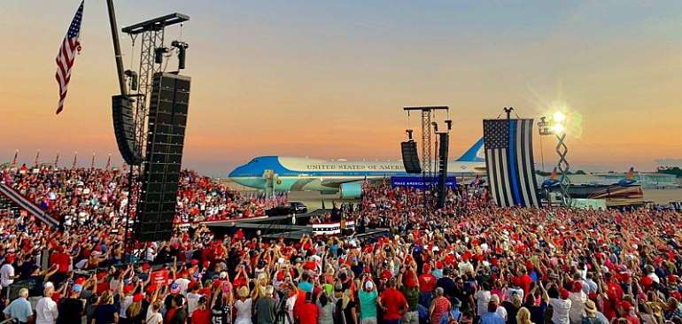 I’m Powerful, I’ll Kiss Guys, Beautiful Women – Trump Downplays Covid-19