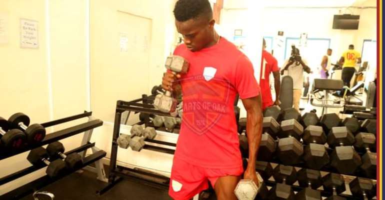 Hearts of Oak forward Kwadwo Obeng Jnr