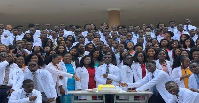 KNUST Holds 4th White Coat Ceremony For Doctor Of Pharmacy Students