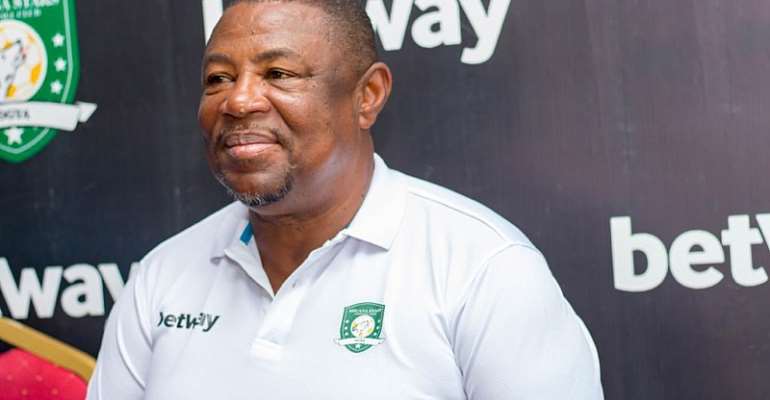 Aduana Stars head coach Paa Kwesi Fabin