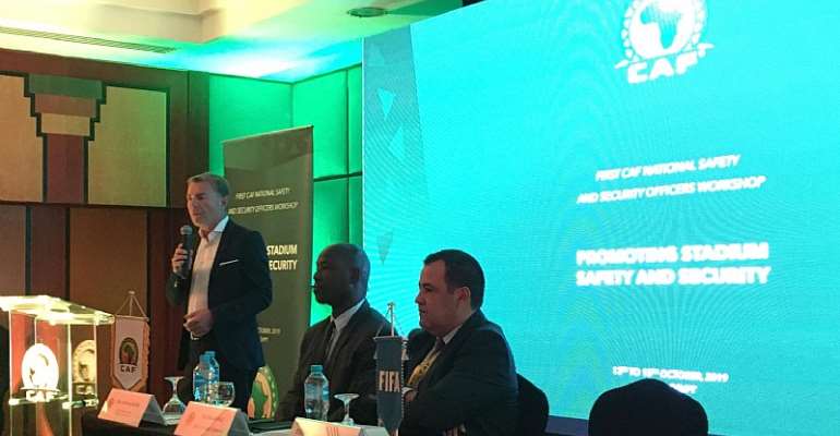 CAF Holds First Ever Security Workshop Supported By FIFA