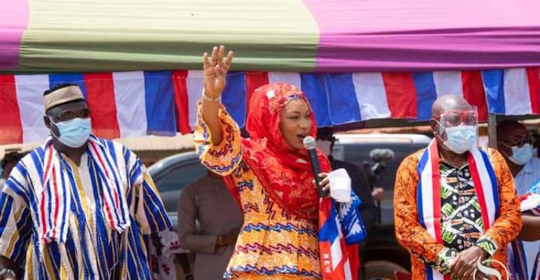 Politics Is For Dev't, Akufo-Addo Has Kept His Promise; Give Him Four More Years – Samira To Krobos
