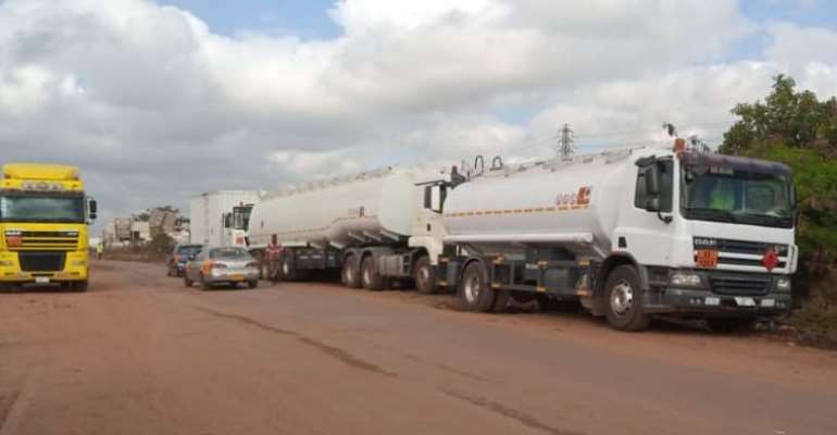Fuel Tanker Drivers Begin Sit-Down Strike