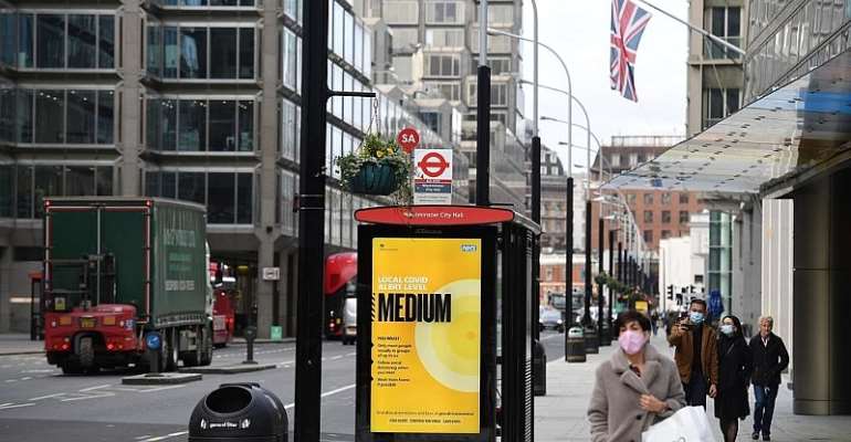 Britain steps up anti-Covid restrictions, leaves 'circuit-breaker' lockdown on option