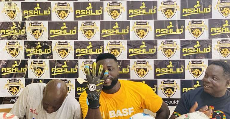 Goalkeeper Richard Attah Secure Sponsorship Deal With Ashlid Enterprise
